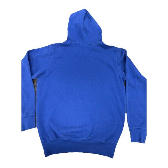 Jimmy Johnson #48 NASCAR Hoodie Men’s Sz M Blue Pullover Sweatshirt Racing Flags - Picture 3 of 9